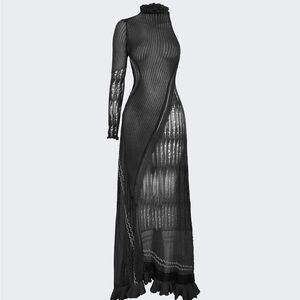 Sold Out Roberta Einer Chloe one-sleeve midi dress